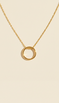 Minimalist Golden Pendant Necklace